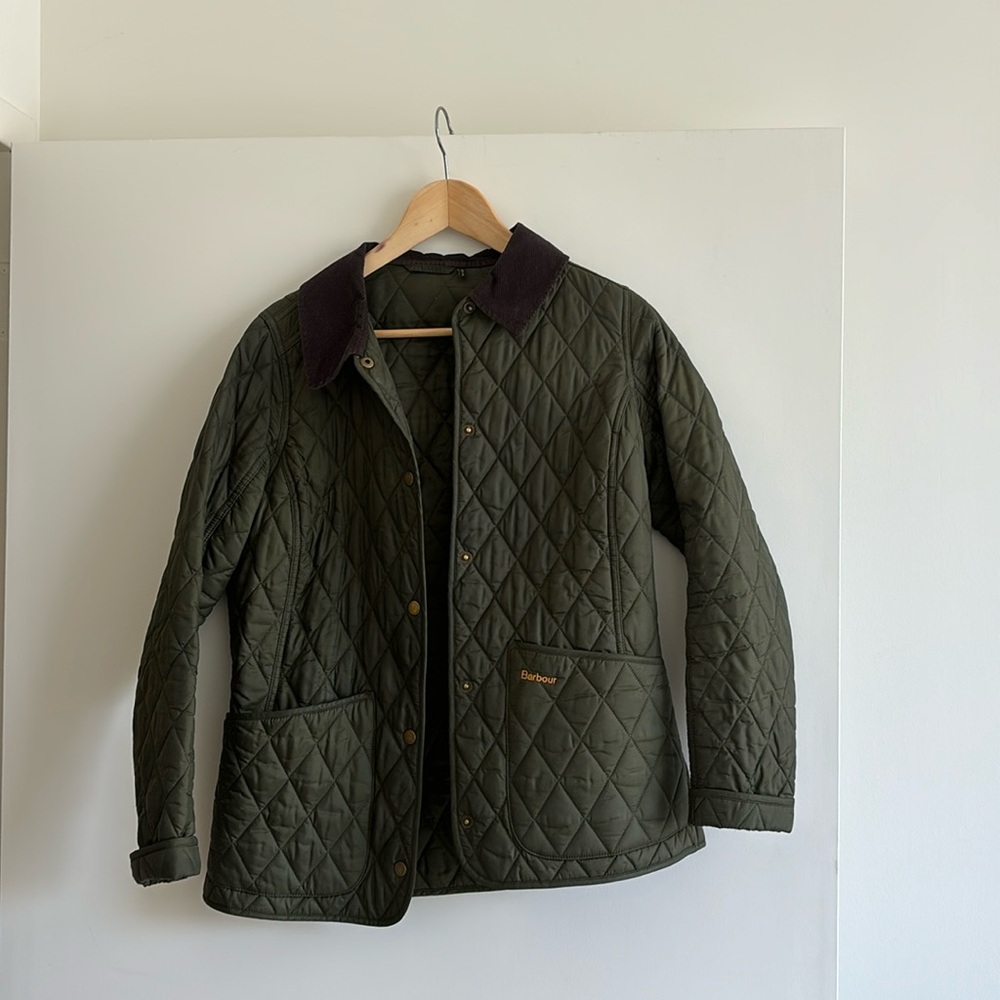 Barbour quilted coat
